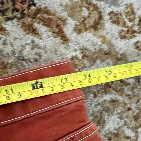 Zara TRF Collection Burnt Orange Skirt - Picture 5 of 7